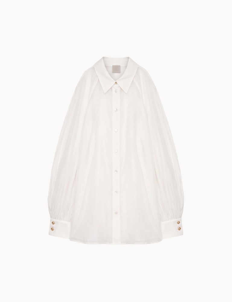 Chemise en mousseline de coton et soie - Marella