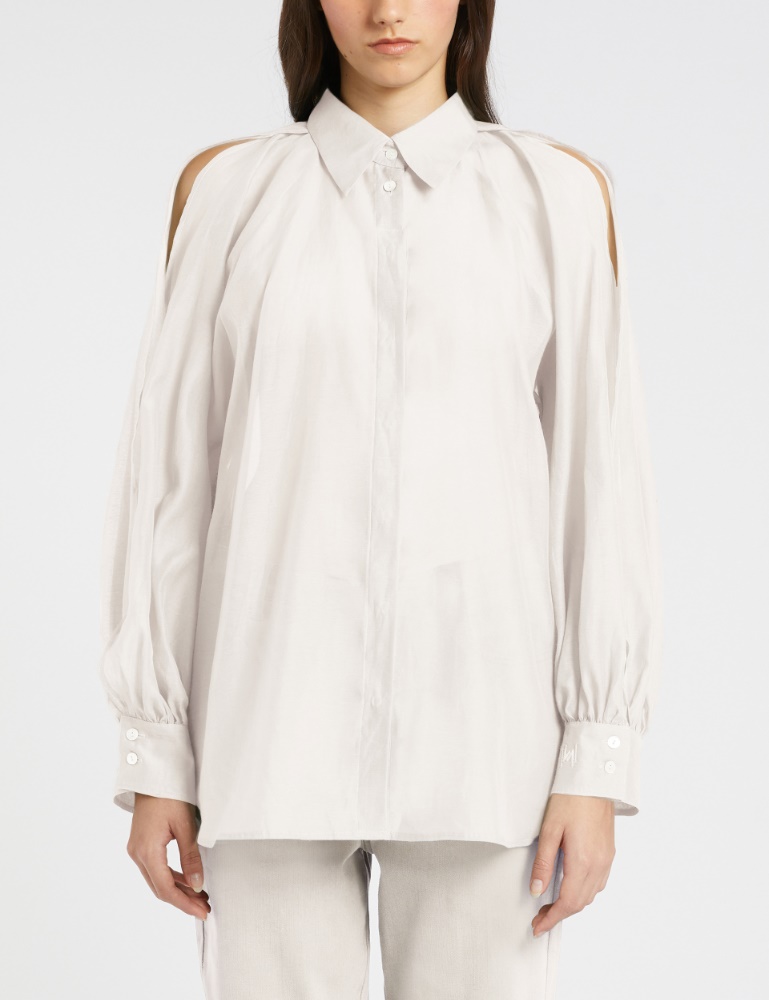 Chemise en mousseline de coton et soie - Marella