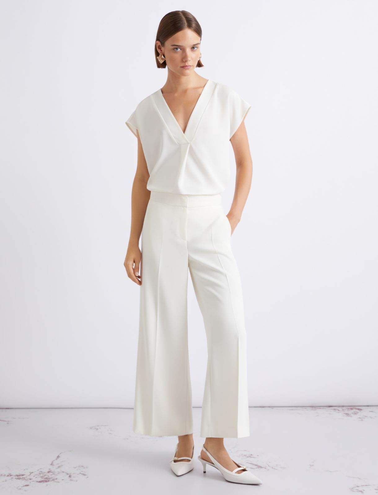 Bluse aus fließendem Satin - WOLLWEIB - Marella - 2