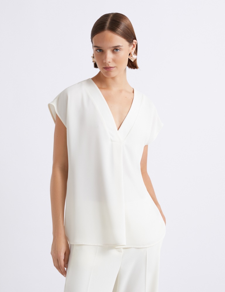 Bluse aus fließendem Satin - Marella