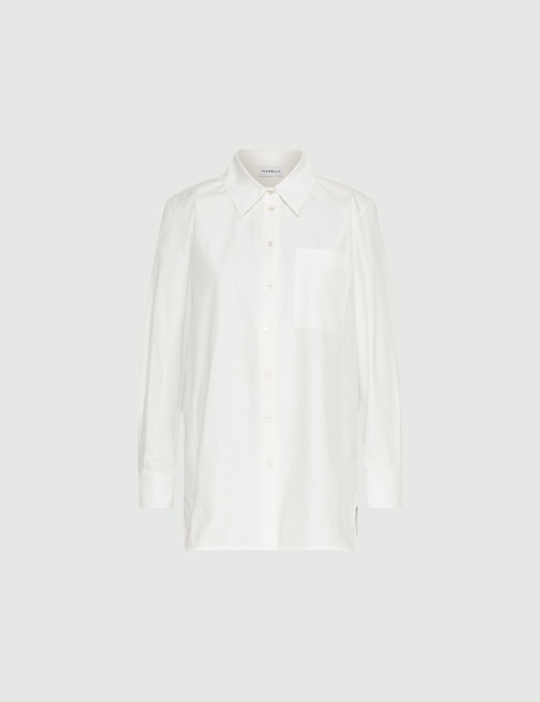 Washed cotton poplin shirt - Marella