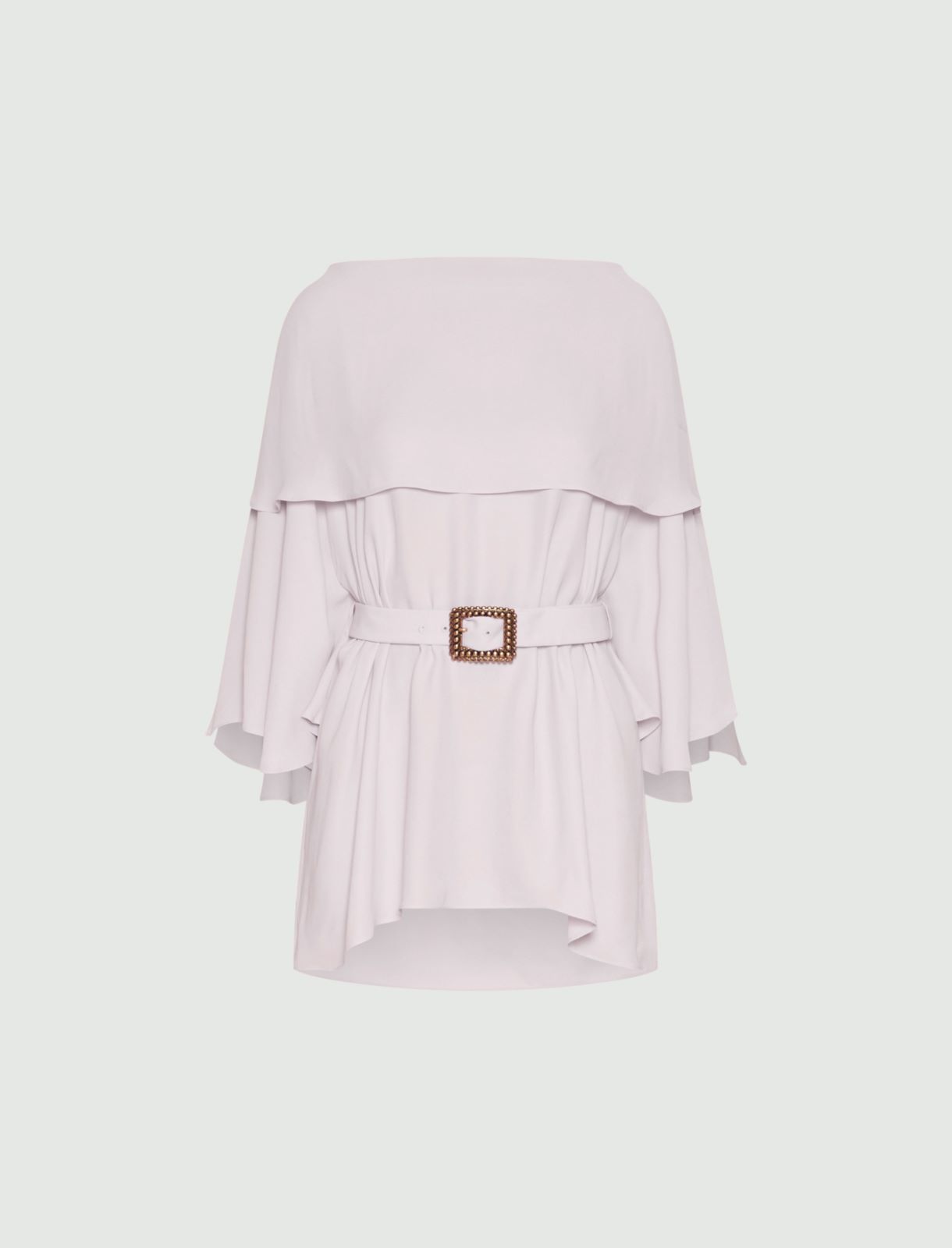 Top  dritto in georgette - ROSA - Marella