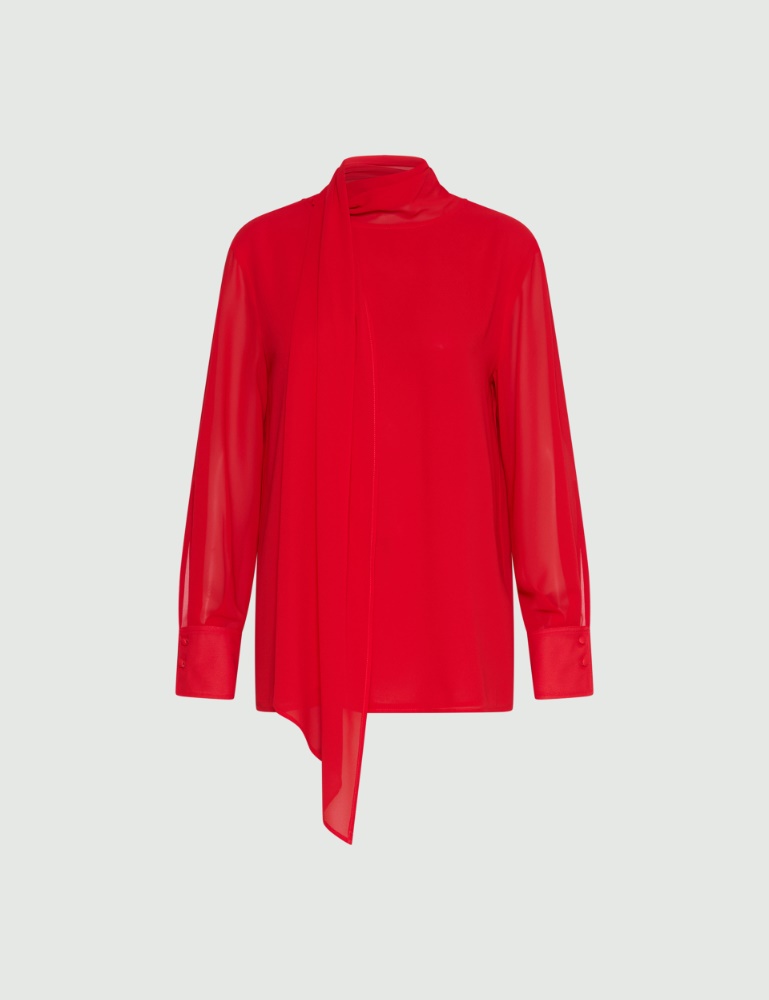 Crepe georgette blouse - Marella