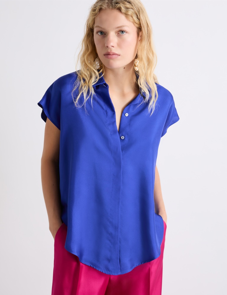 Chemise sans manches en soie - Marella