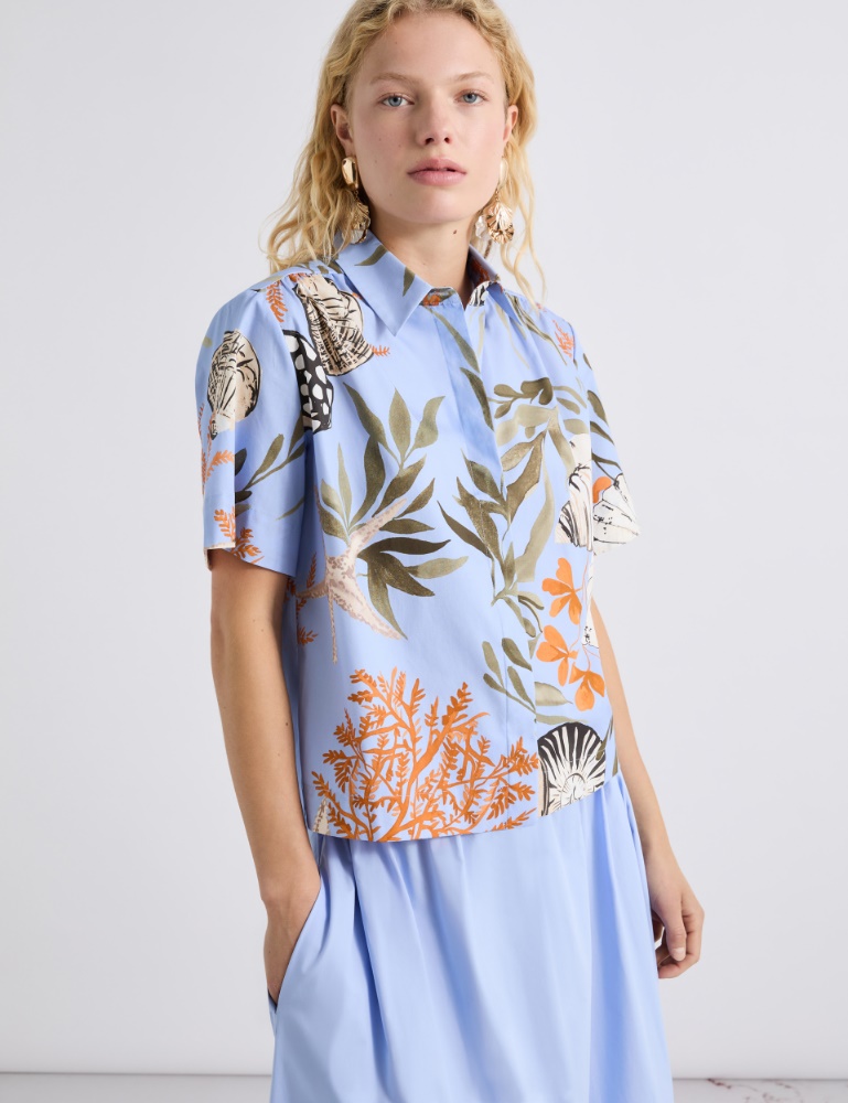 Chemise en popeline de coton - Marella