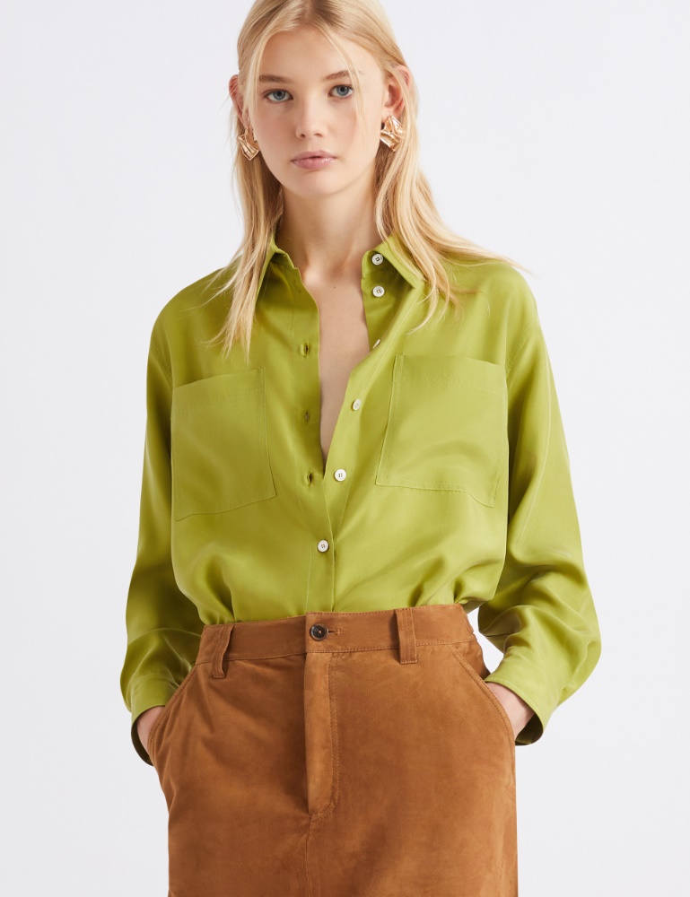 Silk Habotai shirt - Marella