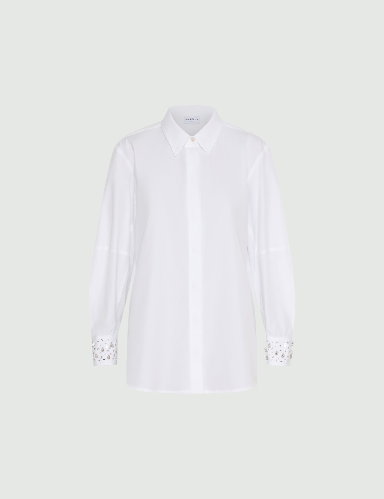 Embroidered cotton shirt - Marella