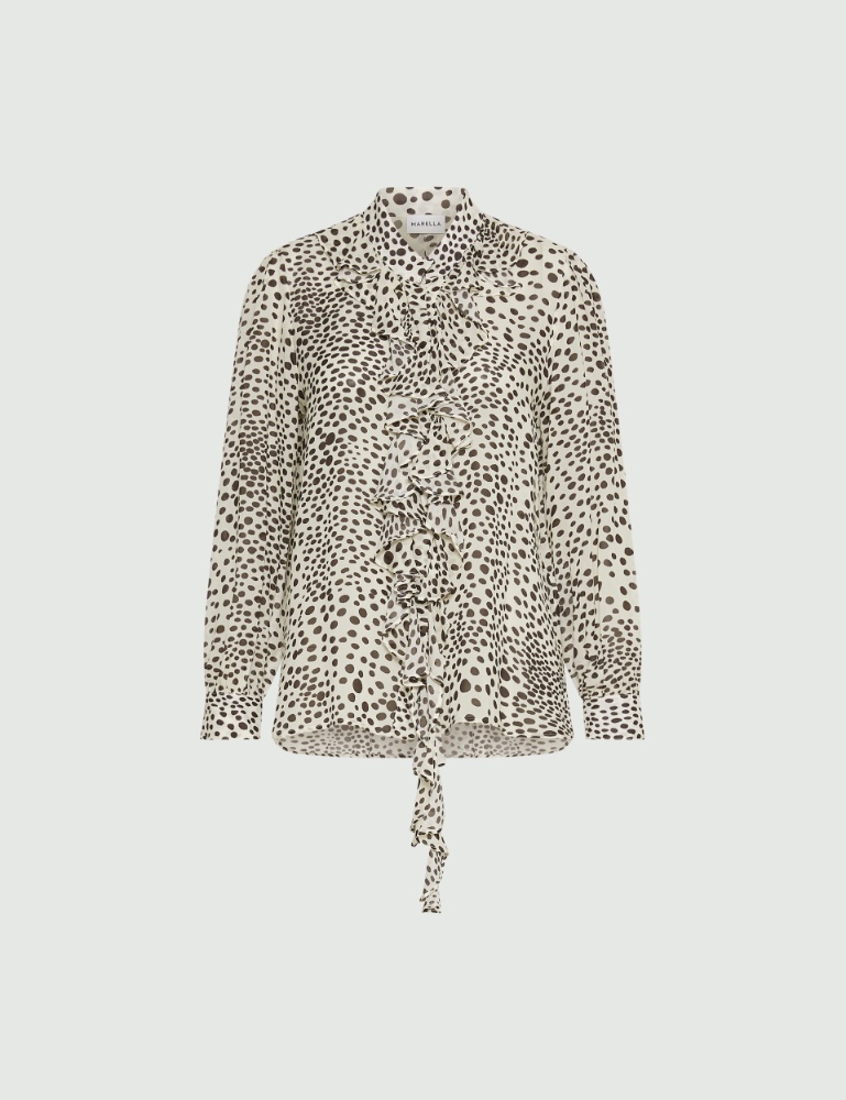 Camicia in georgette con rouche - Marella