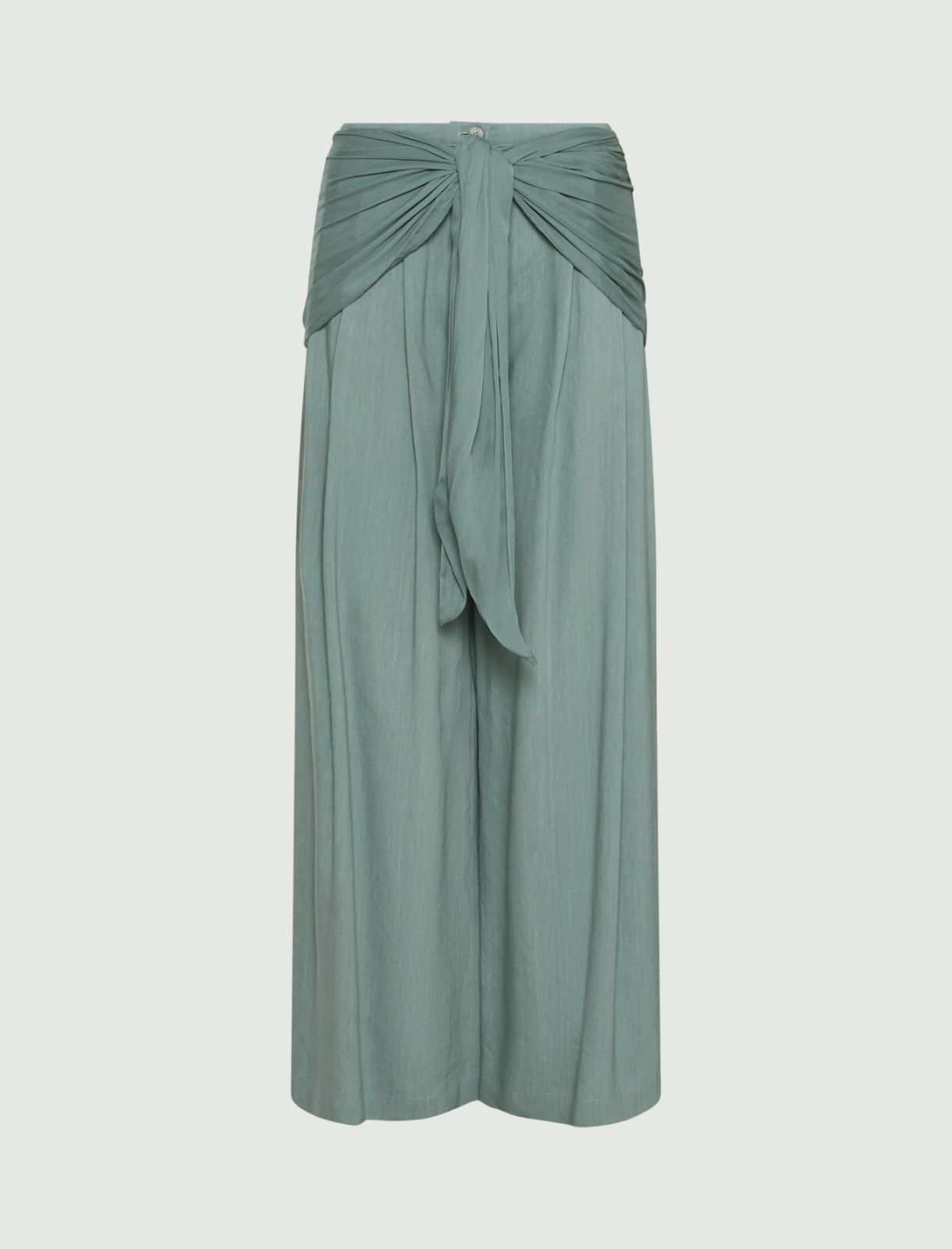 Flared trousers - GREEN - Marella