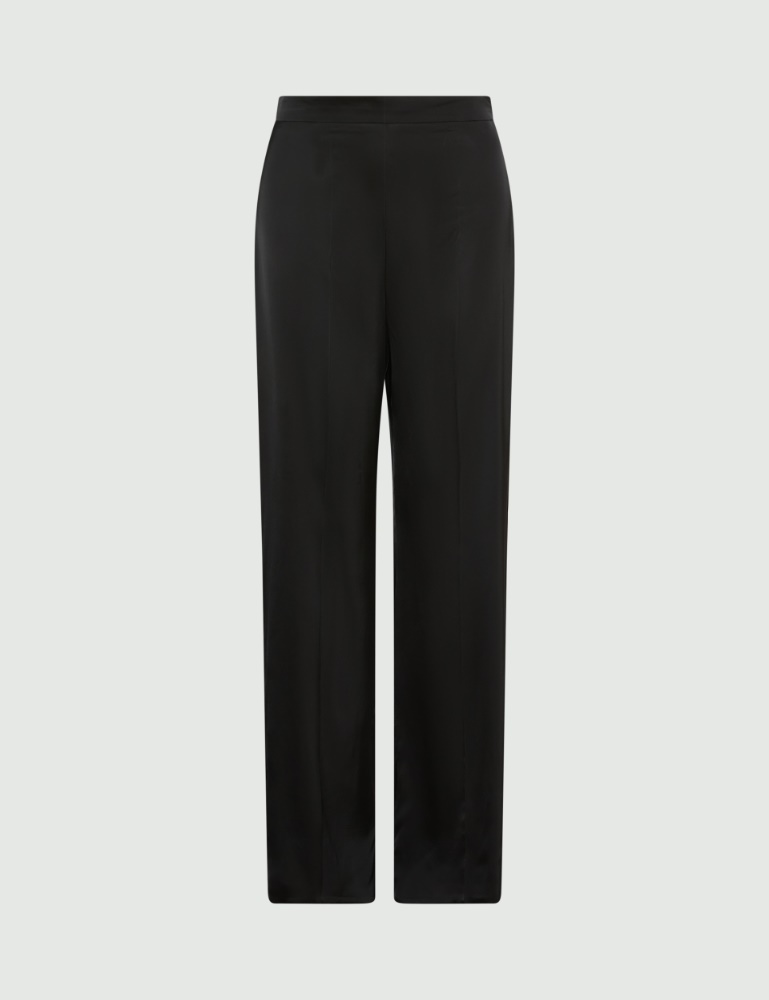 Weite Hose aus elastischem Satin - Marella