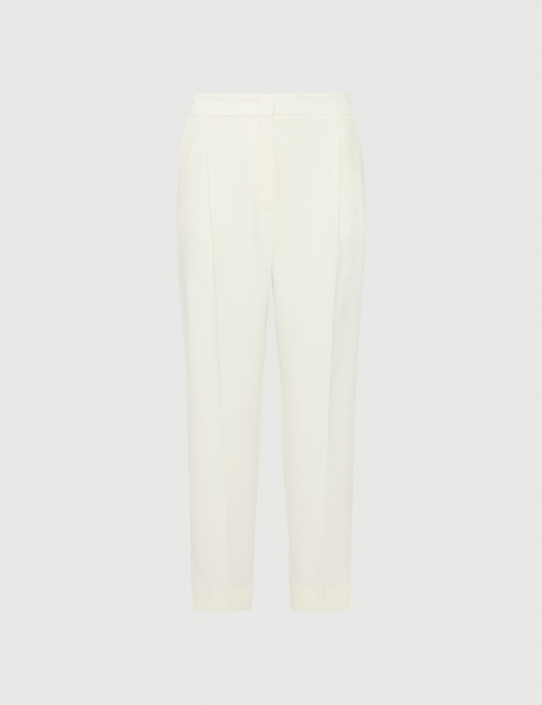 Envers satin chino trousers - Marella
