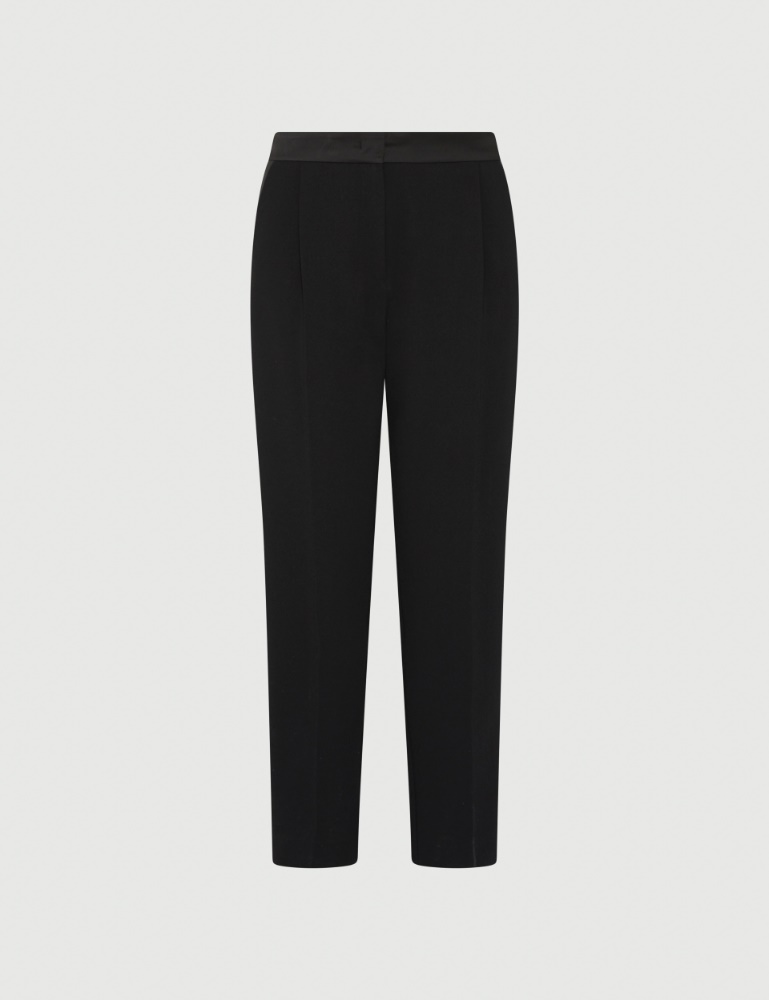 Envers satin chino trousers - Marella