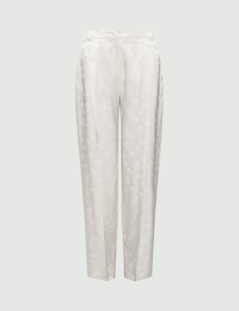 Jacquard viscose trousers - Marella