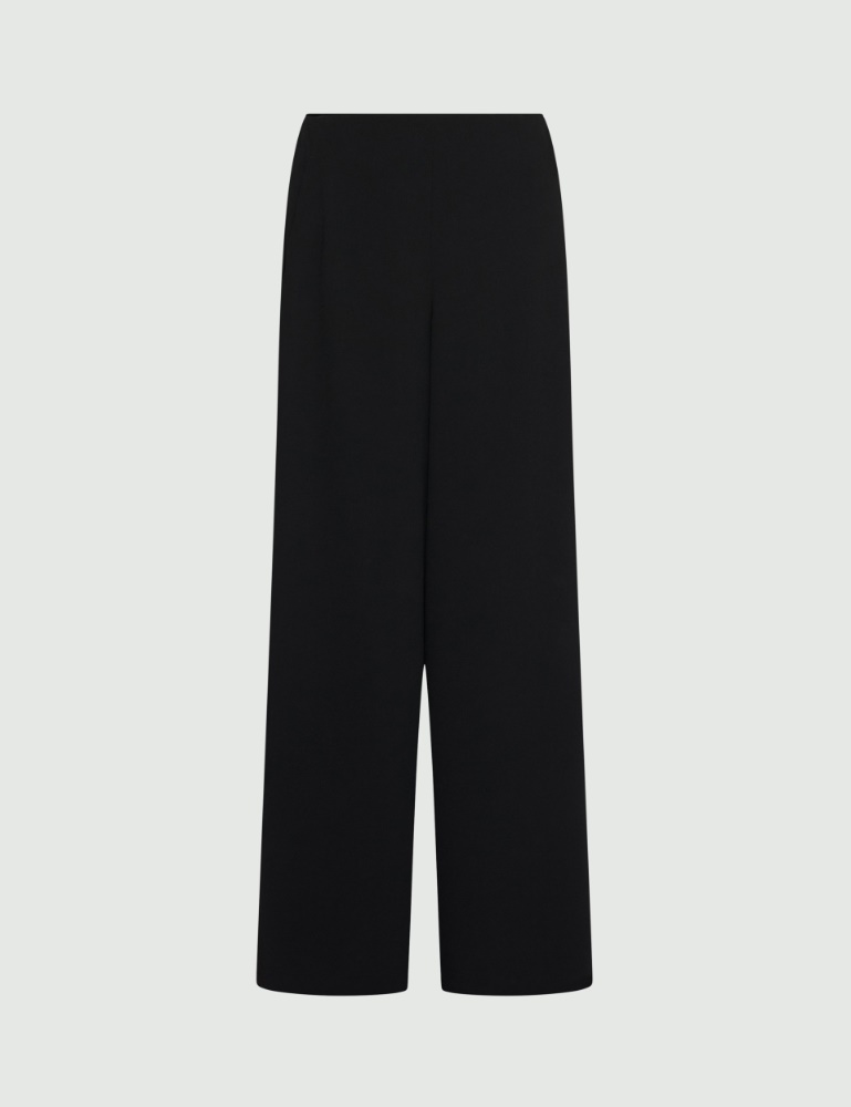 Wide-fit envers satin trousers - Marella