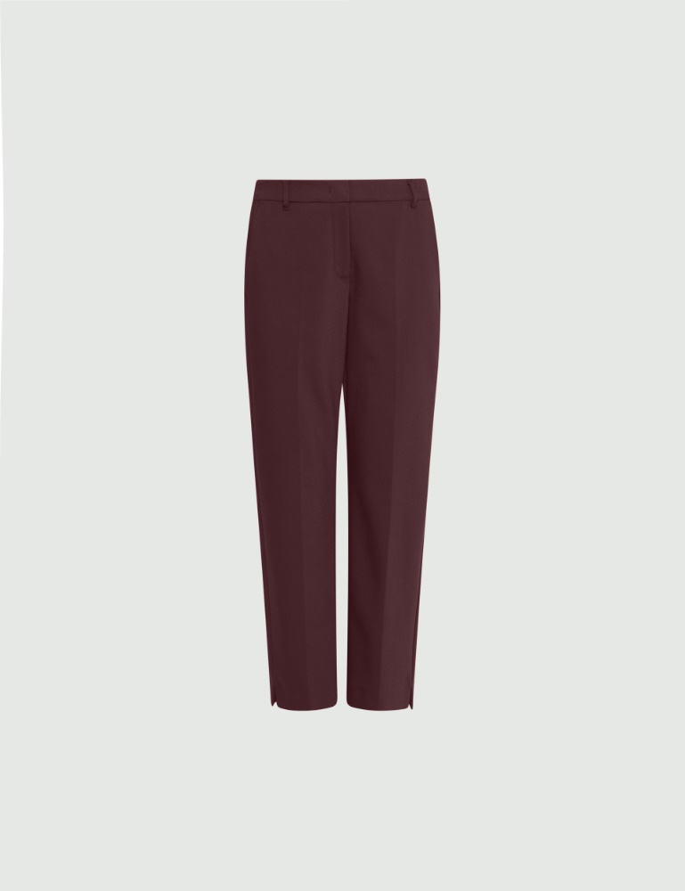 Stretch cotton-blend trousers - Marella