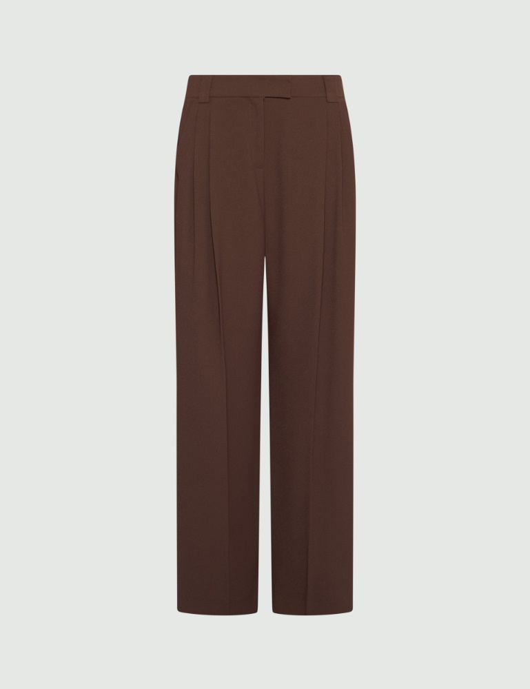 Pantalon droit en envers satin - Marella