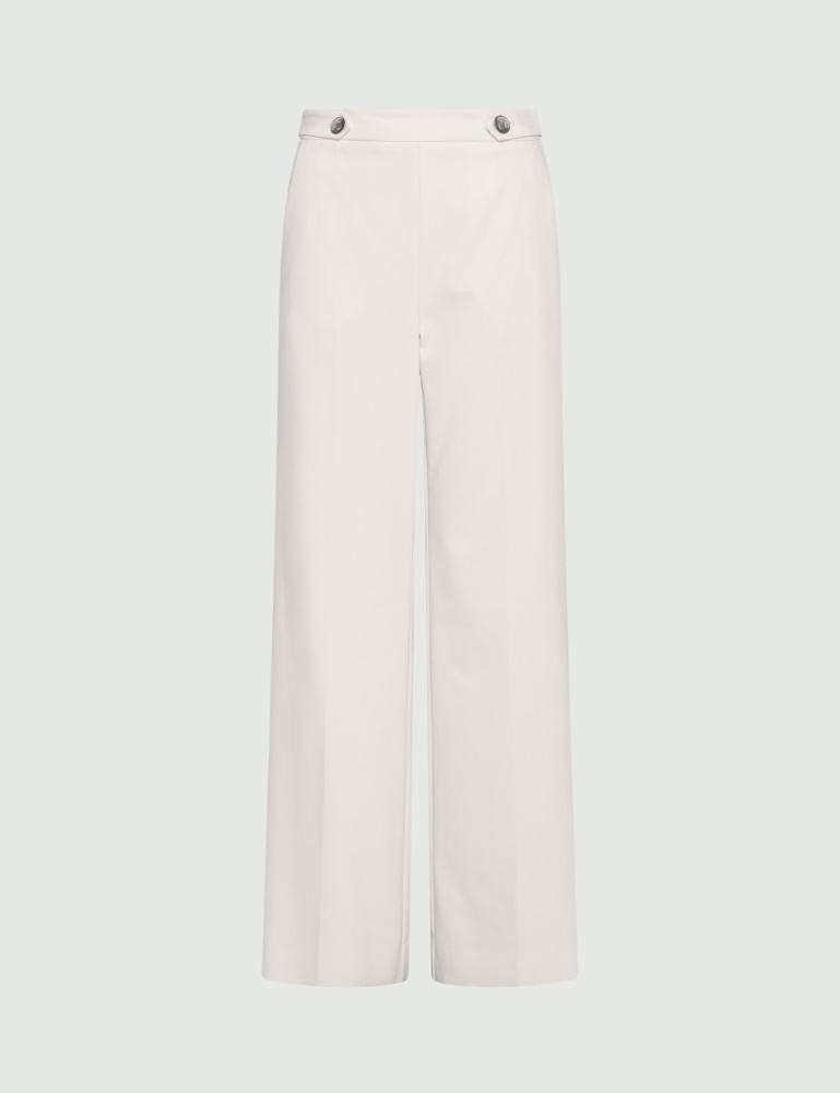 Stretch cotton-blend trousers - Marella
