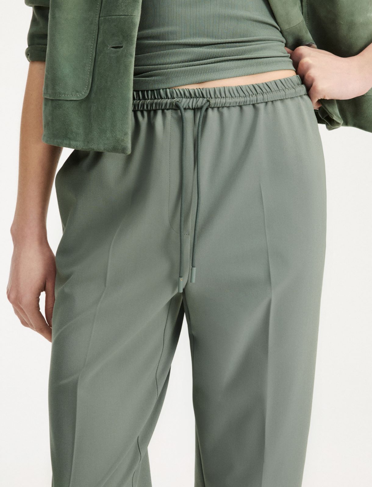 Pantalone slim - VERDE - Marella - 5