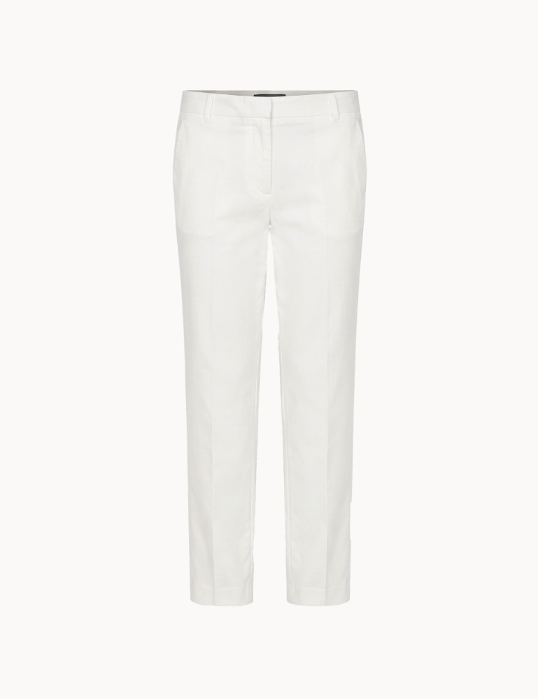 Stretch poplin trousers - Marella