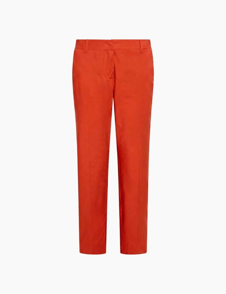 Stretch poplin trousers - Marella