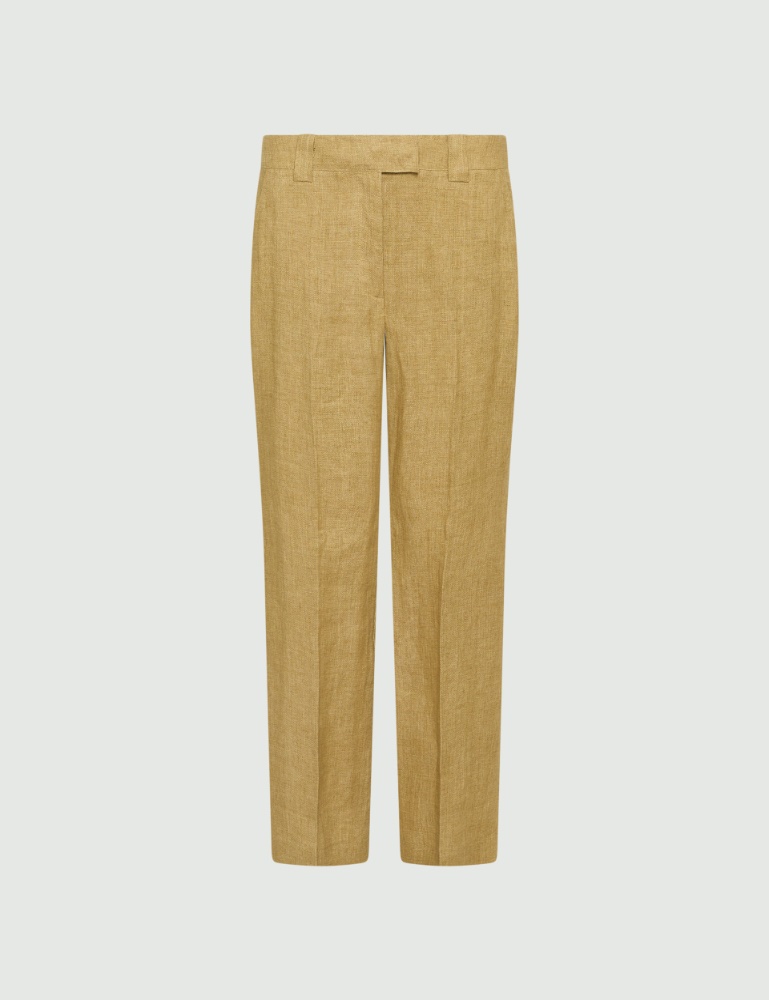 Pantalone flare in lino - Marella