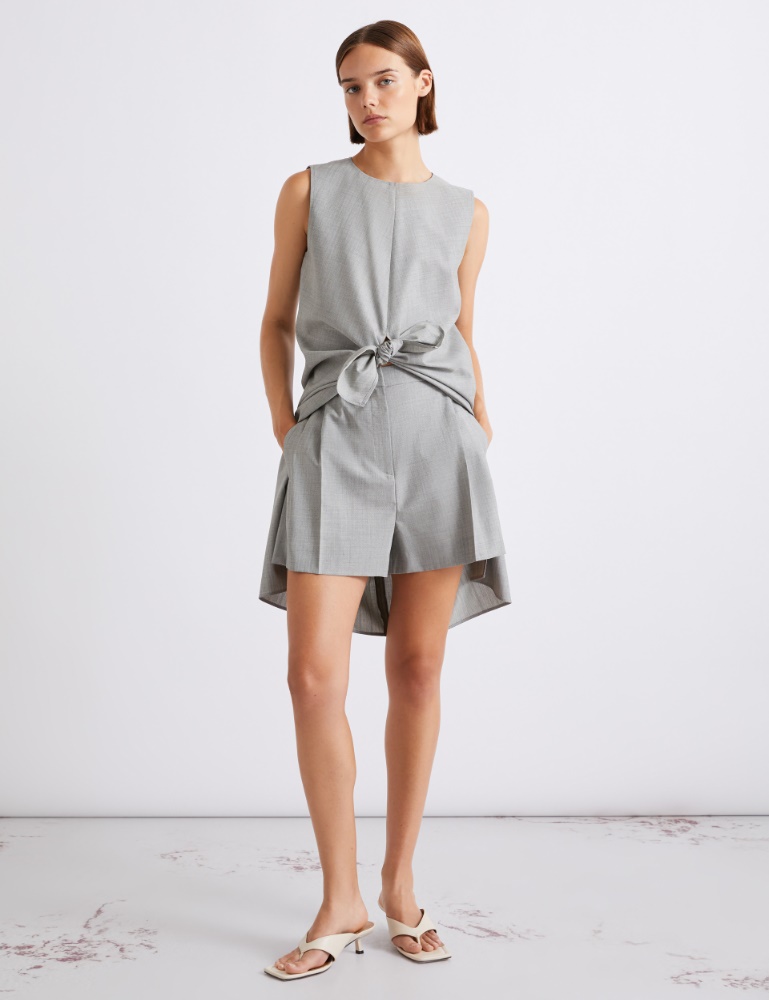 Wool and silk shorts - Marella