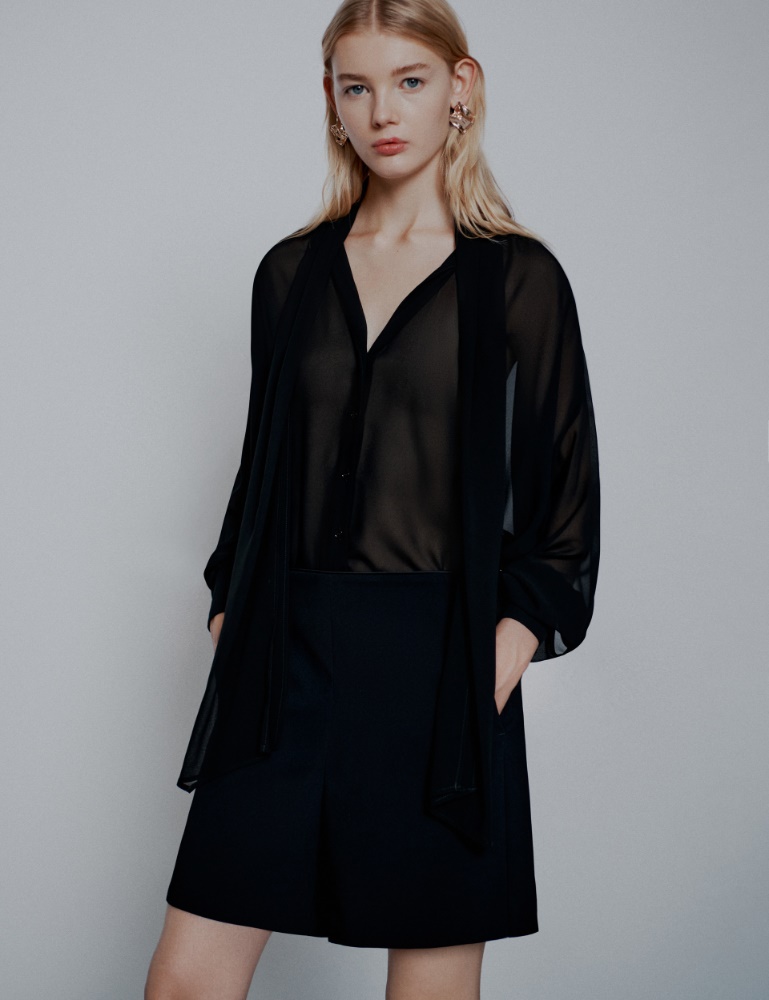 Envers satin shorts - Marella