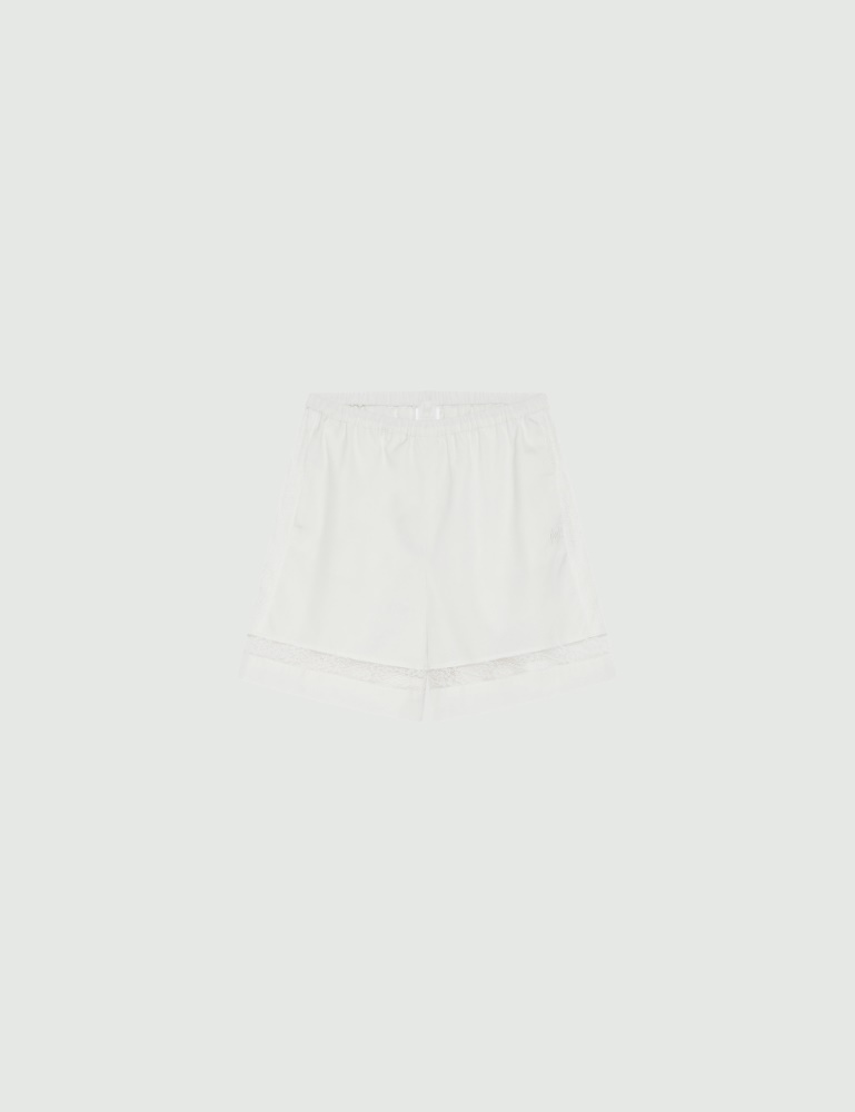 Shorts aus leichtem Popeline - Marella