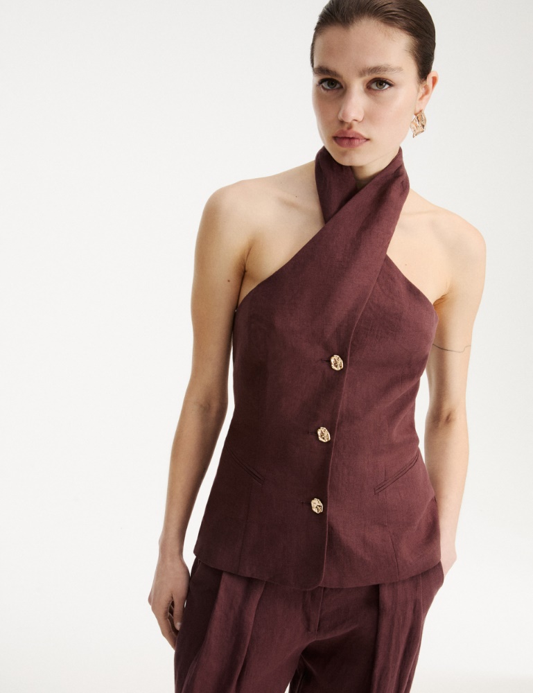 Criss-cross gilet - Marella