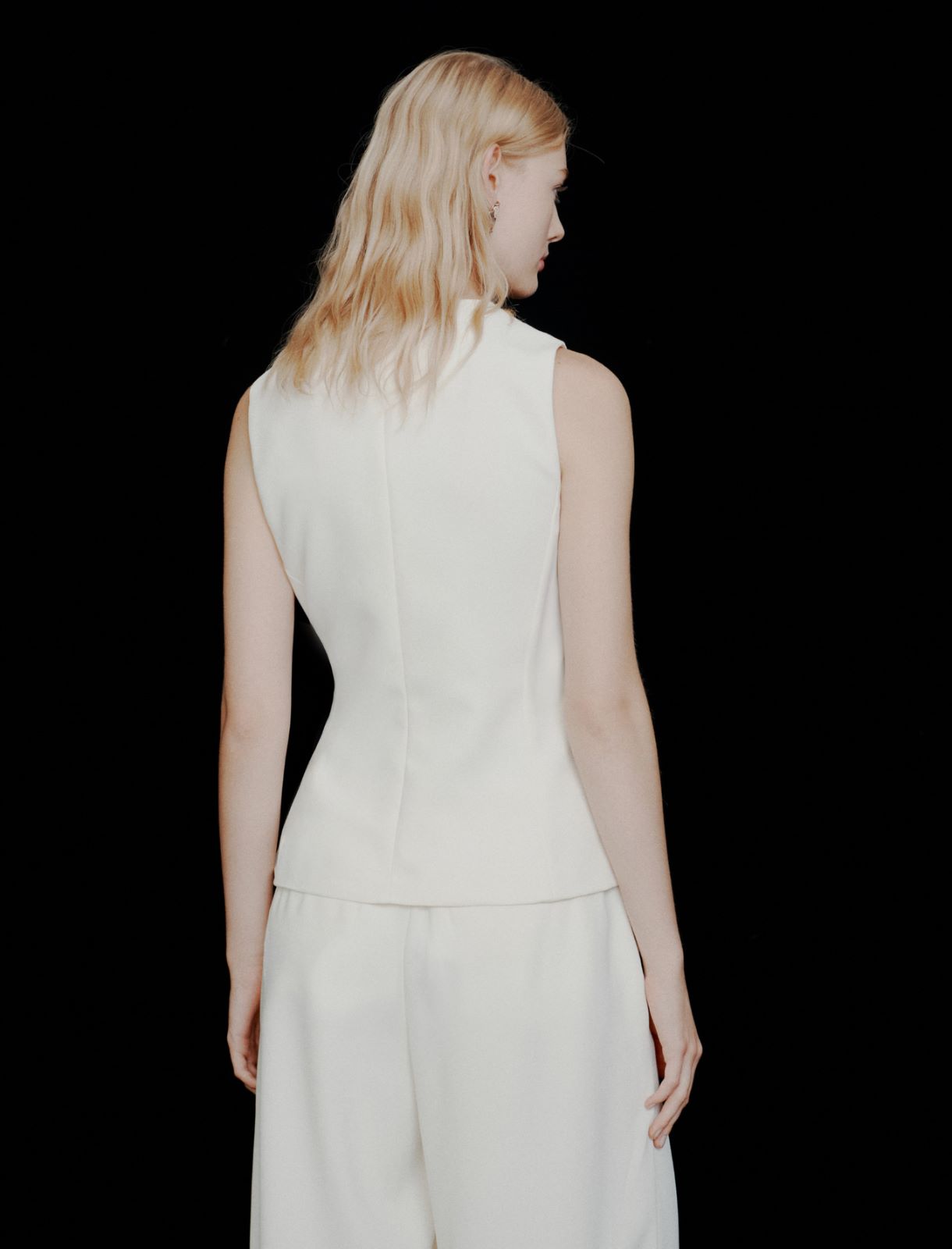 Top mit Schleife aus Envers-Satin - WOLLWEIB - Marella - 3