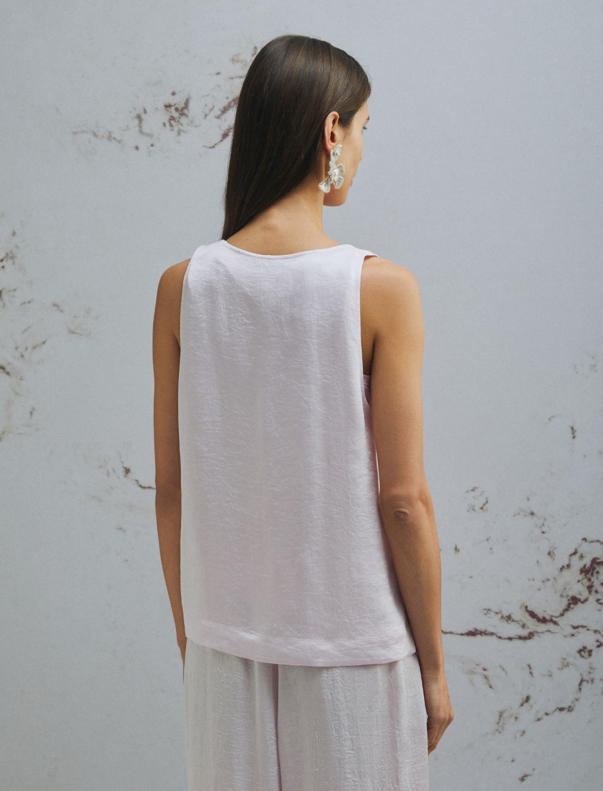 Top with matching flower - PINK - Marella - 3