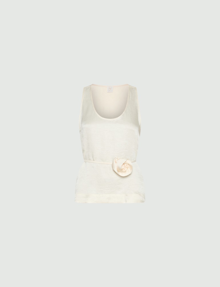 Top con fiore abbinato - Marella