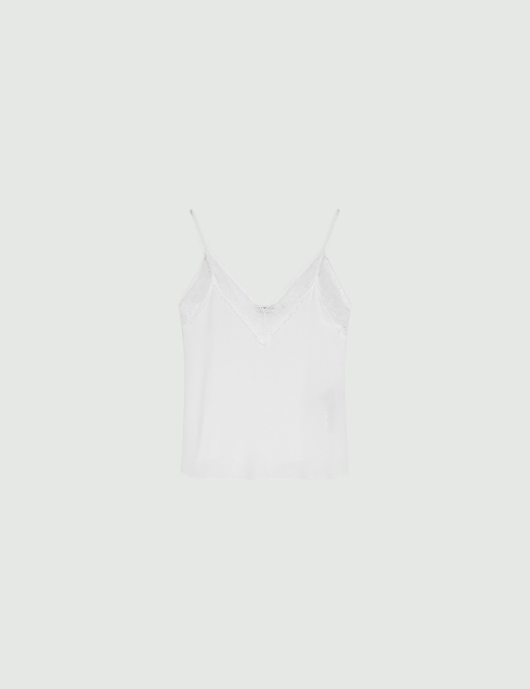 Silk-blend slip top - Marella