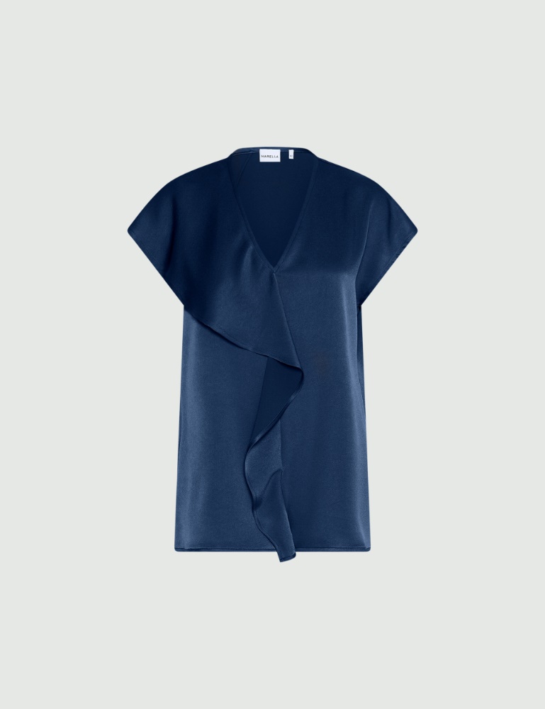 Sleeveless ruffle top - Marella