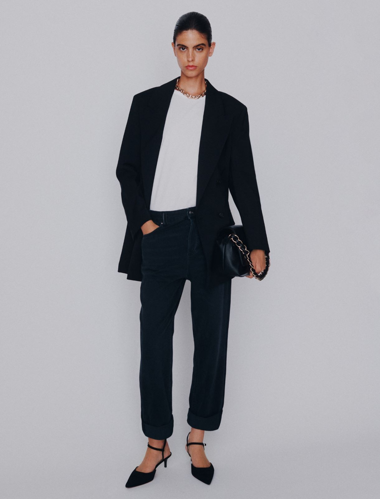 Denim tomboy jeans - BLACK - Marella - 2