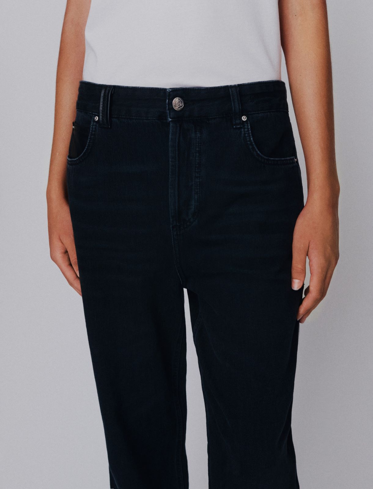 Denim tomboy jeans - BLACK - Marella - 5