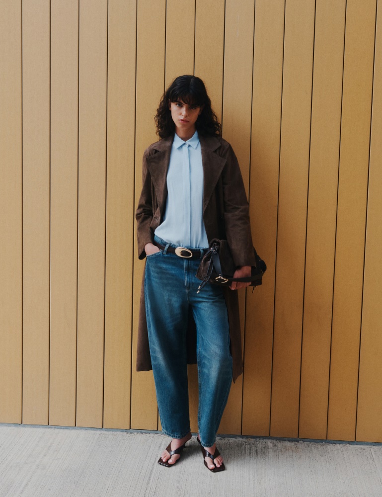 High-waisted mom-fit jeans - Marella