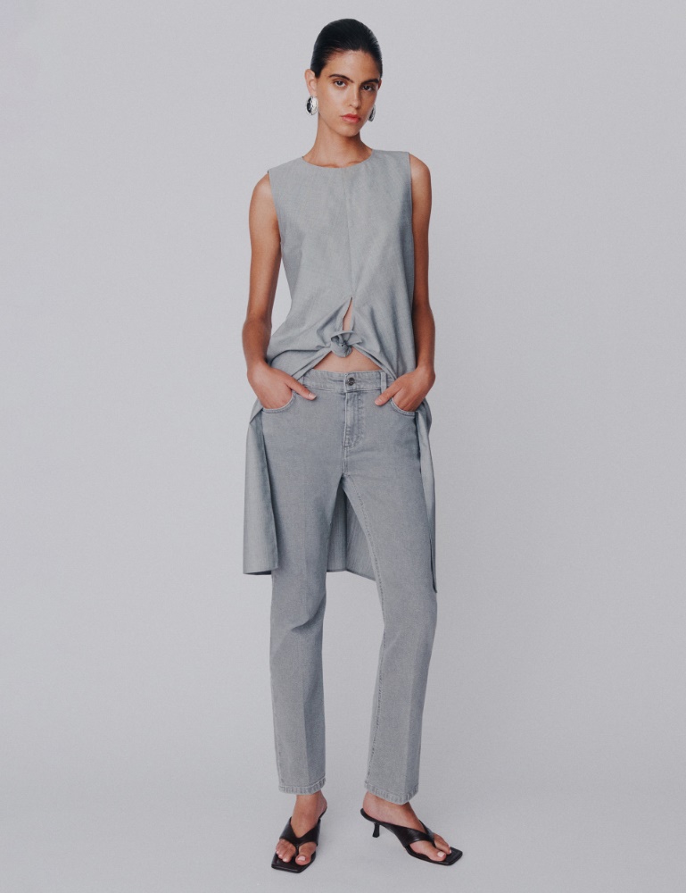 Jean new flare en denim stretch - Marella