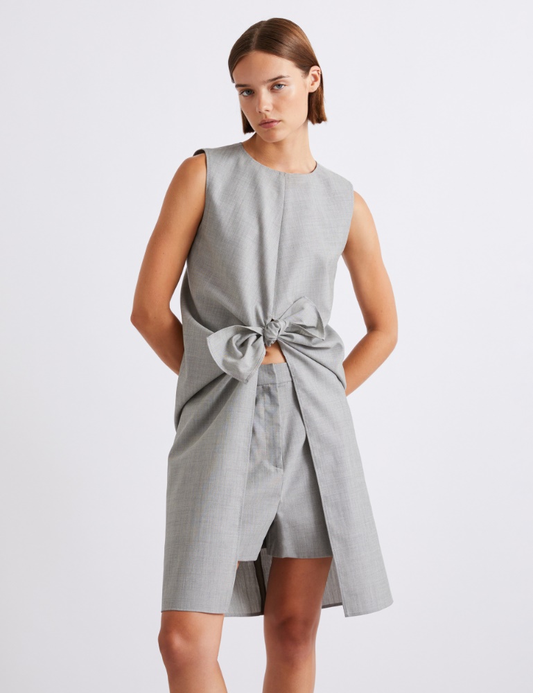 Long wool and silk top - Marella