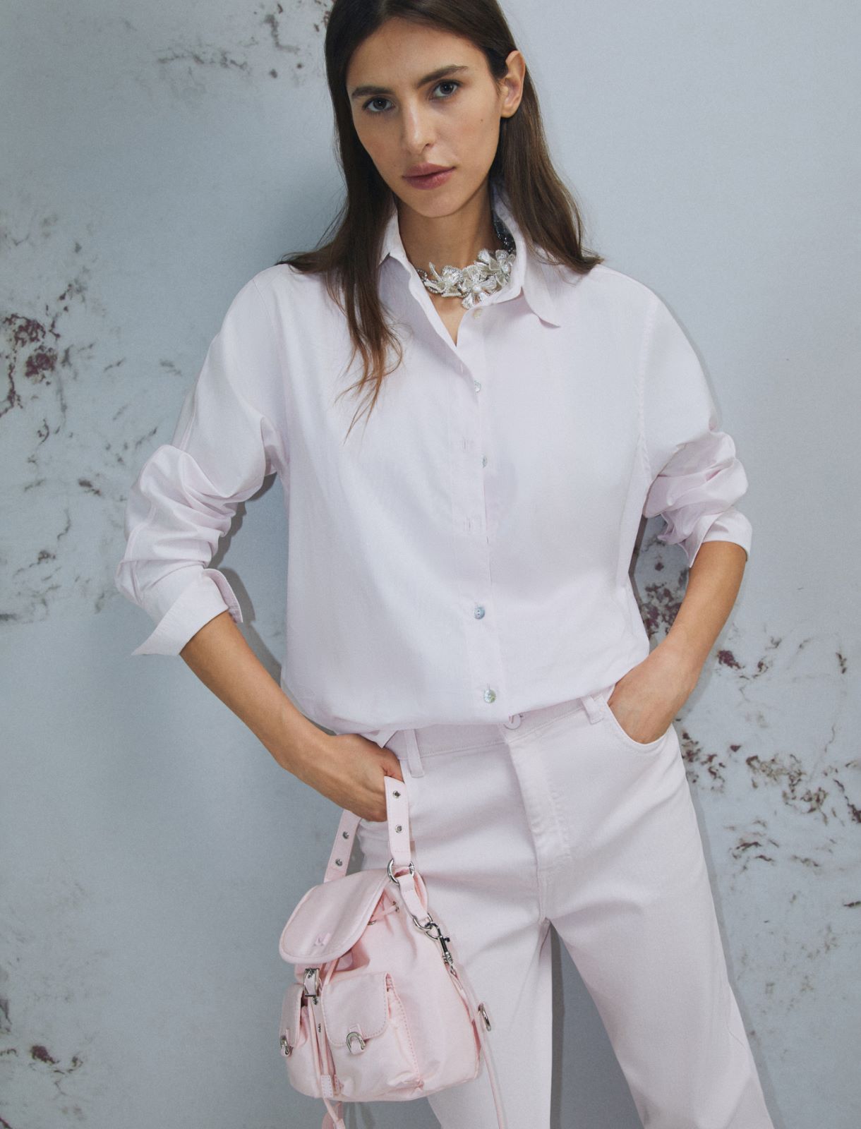 Chemise en popeline légère - ROSE - Marella - 4