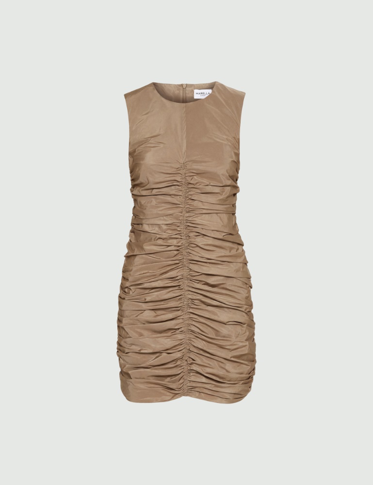 Slim-fit taffeta dress - Marella