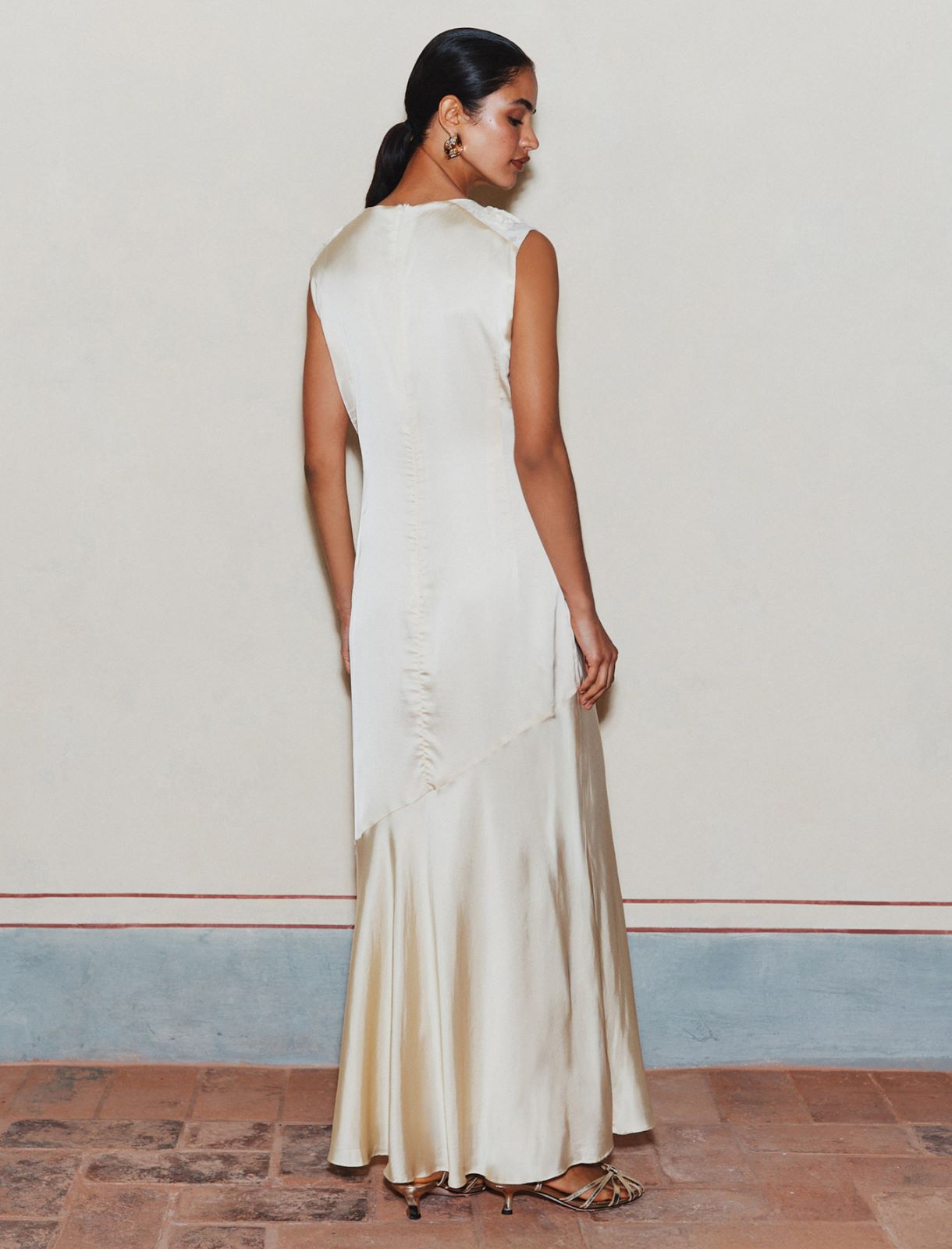 Cornely-embroidered dress - WOOL WHITE - Marella - 3