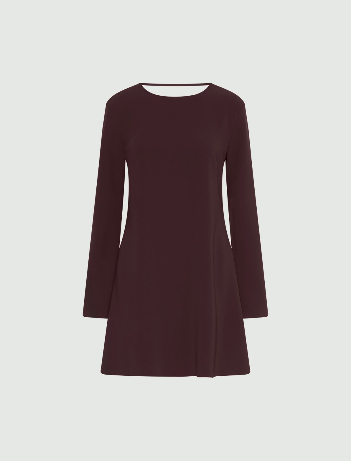 Flared cady dress - Granate - Marella