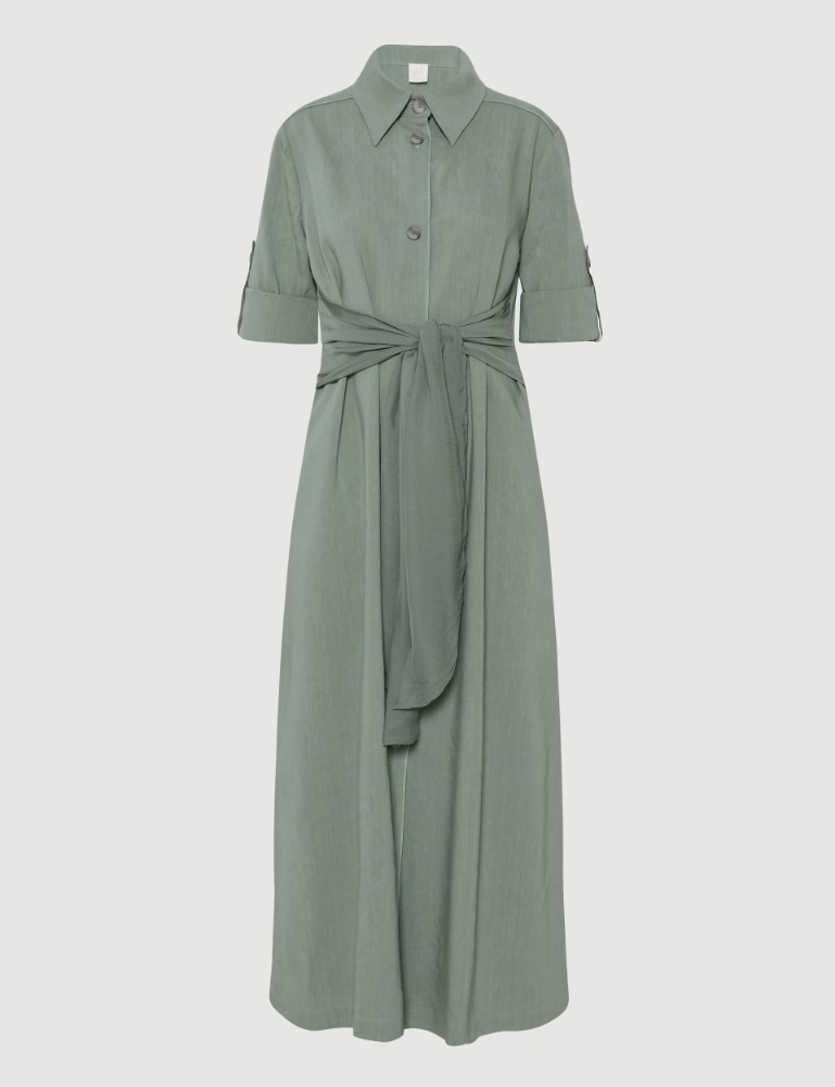 Chemisier in lino e viscosa stretch - Marella