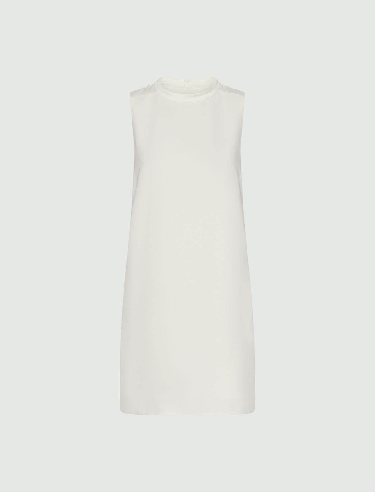 Ärmelloses Kleid aus Envers-Satin - WOLLWEIB - Marella