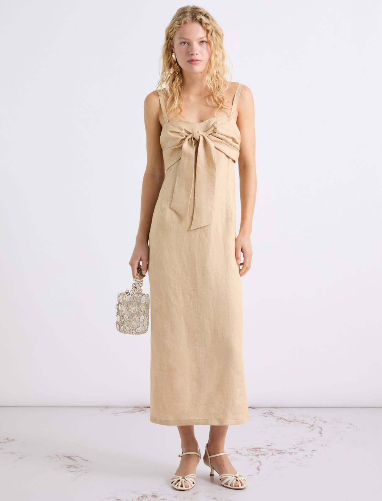Pure linen sheath dress - BUCK - Marella - 2