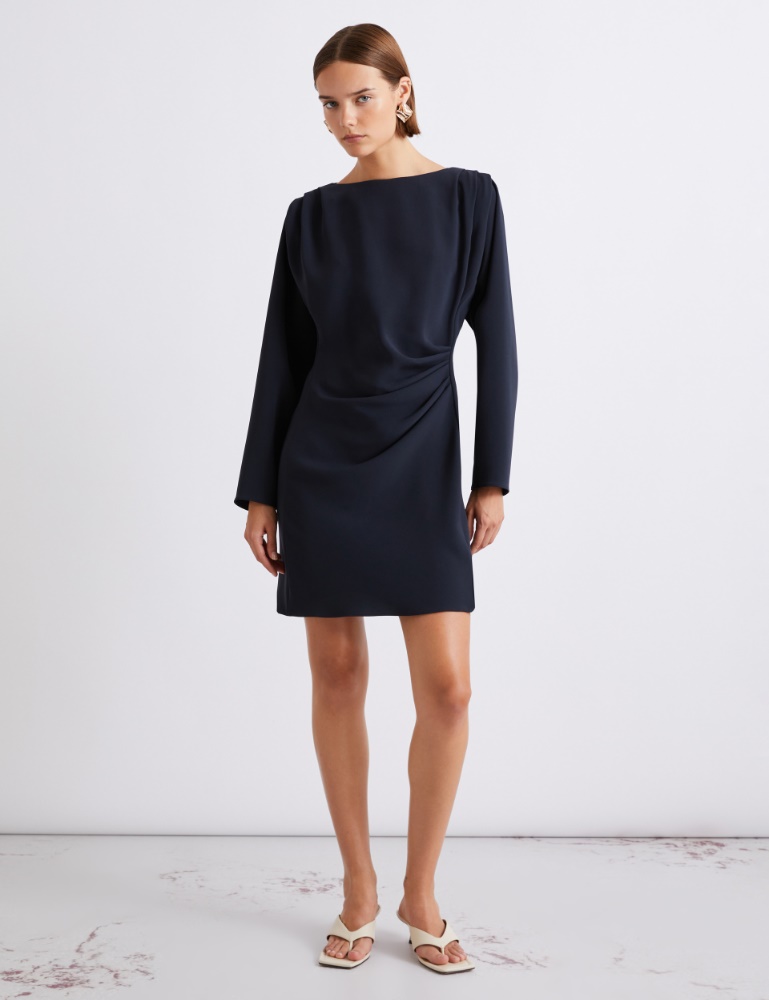 Robe froncée en cady - Marella