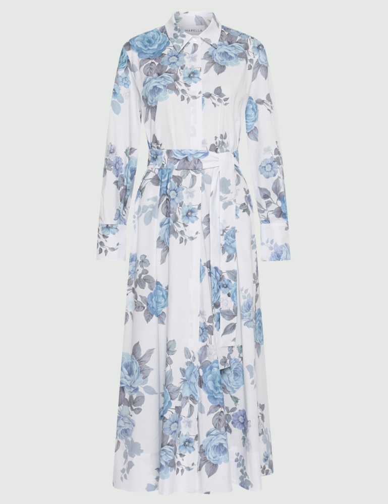 Chemise en popeline de coton stretch - Marella