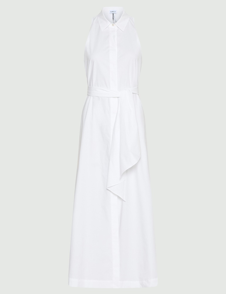 Ausgestelltes Kleid aus Popeline - Marella