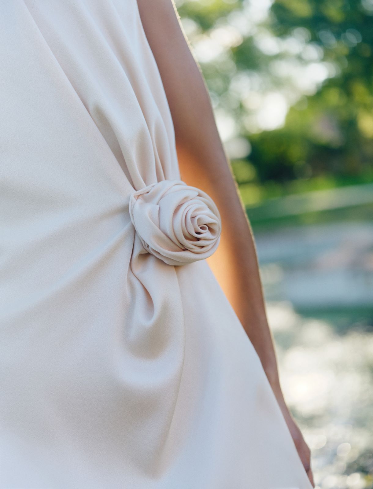 Sleeveless satin dress - POWDER - Marella - 5